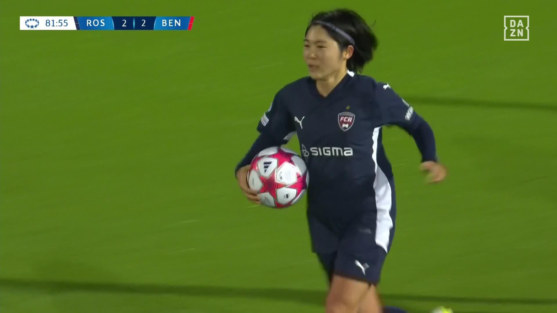 FC Rosengård are back level!!! Mai Kadowaki nets the fourth goal of the night! 🔥WHAT A NIGHT.Watch LIVE 📺  highlights on YouTube 👉  #NewDealforWomensFootball