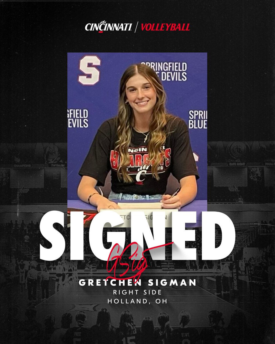 Welcome to the Queen City, Gretchen Sigman! 👑

#Bearcats