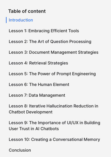 LangChain (@langchainai) on Twitter photo ✒️10 Lessons from Developing an AI Chatbot Using Retrieval-Augmented Generation
A great blog from <a href="/fiddlerlabs/">Fiddler AI</a> goes through ten lessons learned when building a chatbot using RAG
Covers a LOT of content - check it out!
fiddler.ai/resources/10-l… ✒️10 Lessons from Developing an AI Chatbot Using Retrieval-Augmented Generation
A great blog from <a href="/fiddlerlabs/">Fiddler AI</a> goes through ten lessons learned when building a chatbot using RAG
Covers a LOT of content - check it out!
fiddler.ai/resources/10-l…