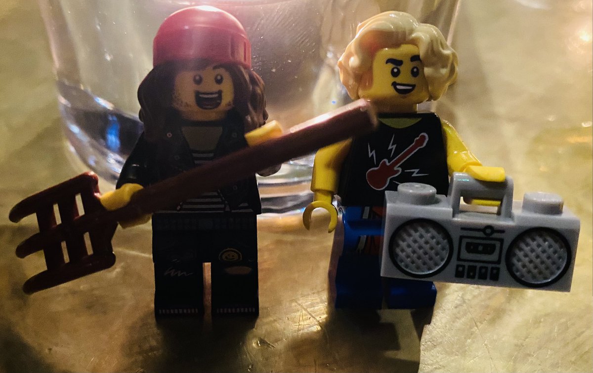 Well 2 of us made it to the #radiowigwamawards. Jay and Jord unfortunately couldn’t join us, so they are here in #lego form!