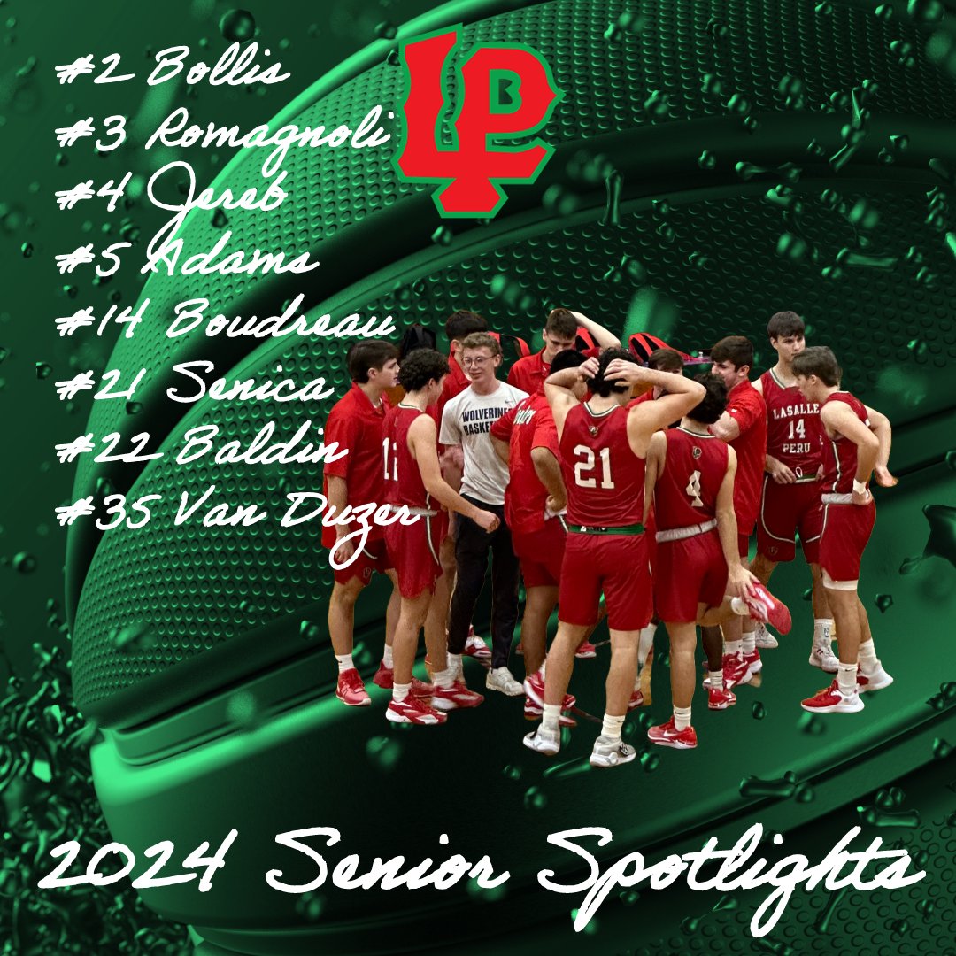 Leading up to our Senior Night game on Friday, February 2, we will be spotlighting each of our 8 Seniors #2024 #Seniors #WeAreLP #ItsOurTime