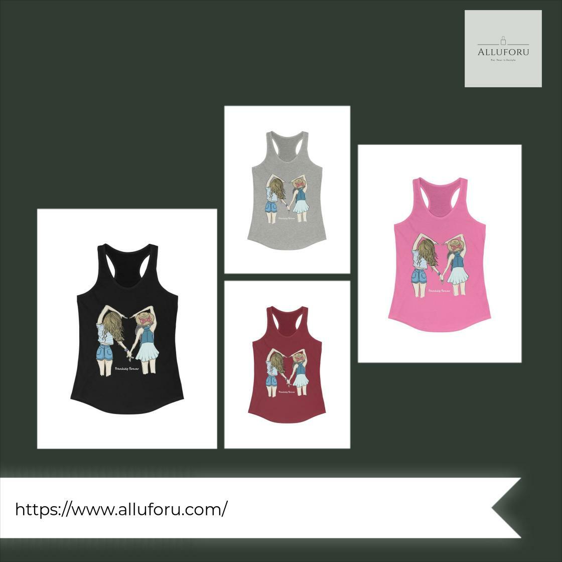 Girl Series - Friendship Forever Racerback Tank Top #instashopping #f4f
$30.25
➤ bit.ly/45P7lZi