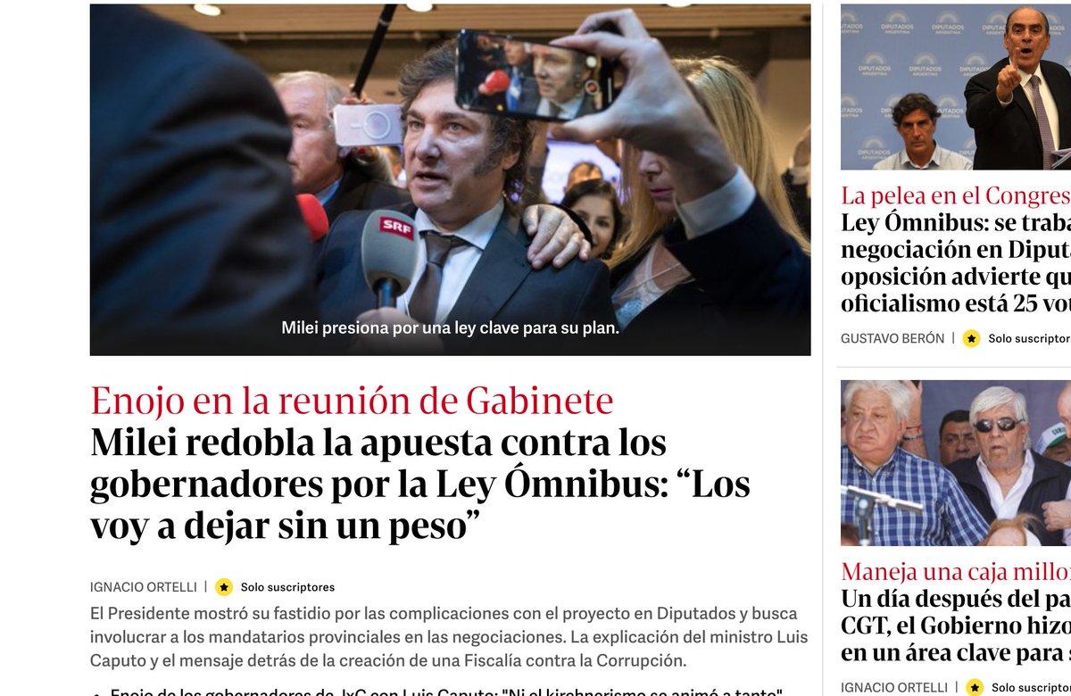 EstebanPaulon's tweet photo. Pará la mano Milei! 
Hasta cuando vamos a permitir este nivel de patoterismo? 
El Presidente @JMilei se comporta como un nene caprichoso enojado con la realidad. 
Le recomiendo q en lugar de enojarse, trate de comprender que es Presidente d una República representativa y federal https://t.co/rzgspX2FYX