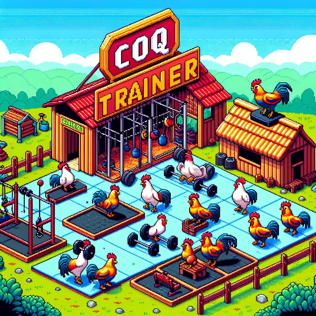 CoqTrainer's tweet photo. GM 🐓
@CoqTrainer opens its doors soon! 📷
You will be able to send your  to the Training Center and earn 8% APR/Daily https://t.co/yATRn1T8ZE