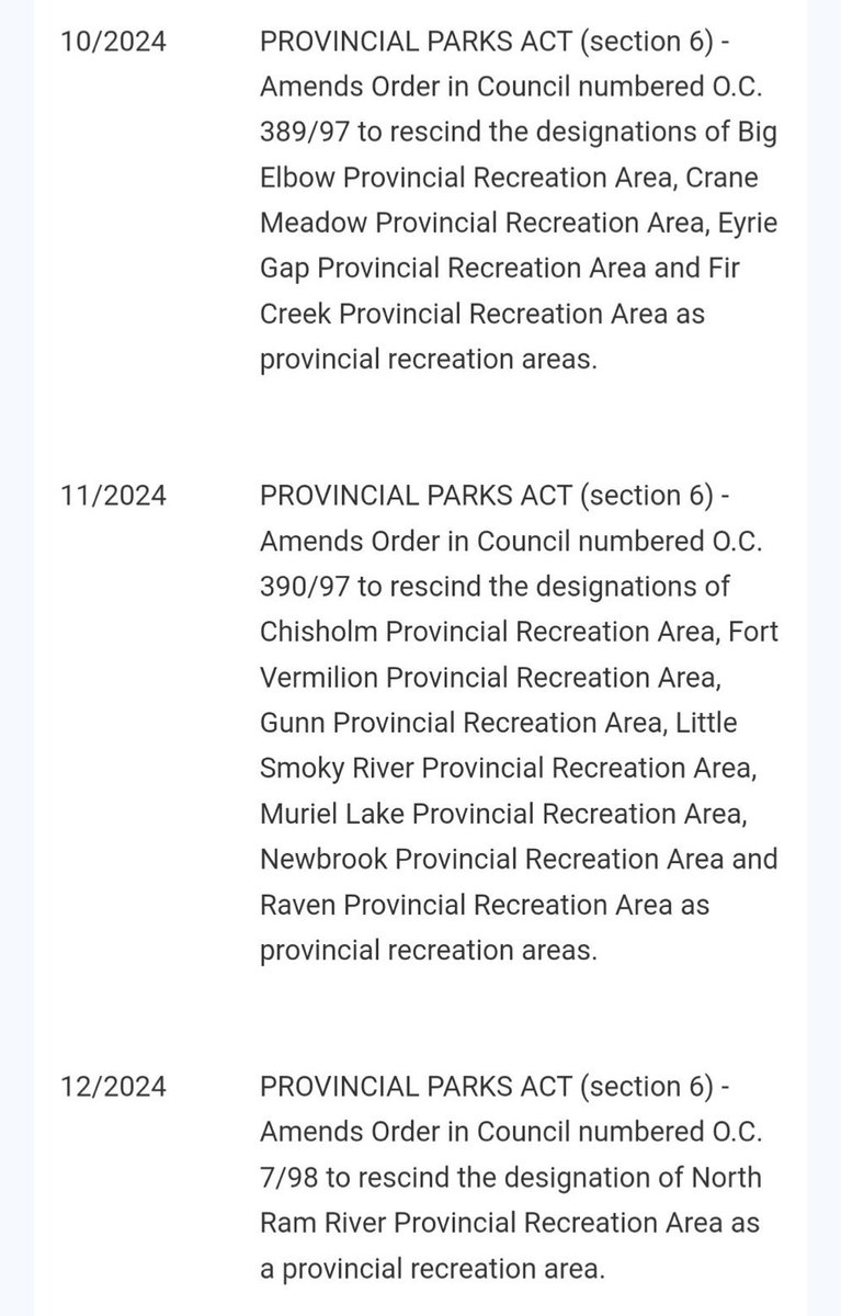 JasonOnTheDrums's tweet image. #Ableg

Yesterday, Danielle Smith flew across Alberta, eating steak and talked about “freedom” with a US conspiracy theorist 

Also yesterday, Danielle Smith SECRETLY closed down 12 provincial parks with ZERO notice, consultation or chance to appeal

Democracy is dead in Alberta