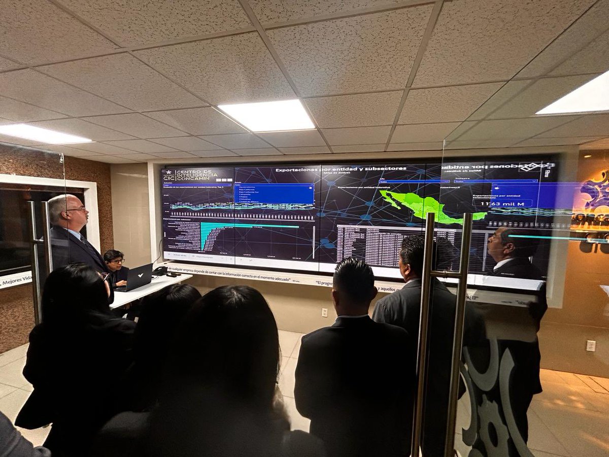 CONCAMIN's tweet image. En el marco de la Comisión de Agroindustria, el presidente de la #CONCAMIN, José Abugaber, @abugaberjose, y el Director General, Alejandro Gómez Tamez, @alejandrogomezt, recibieron esta mañana en las instalaciones del Centro de Inteligencia @CIC_CONCAMIN, a la delegación de…