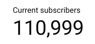 One of you should subscribe to my channel....lol