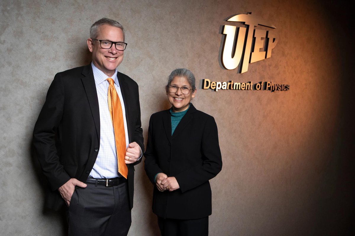 UTEP's tweet photo. Today UTEP got the green light to offer a brand new PhD in physics with a focus on quantum science! ⚛️ Students will do research at the cutting-edge of quantum physics, leading to a wide variety of job opportunities in any number of industries. 

More: https://t.co/eziwz4PKut https://t.co/qabtz9lKVL