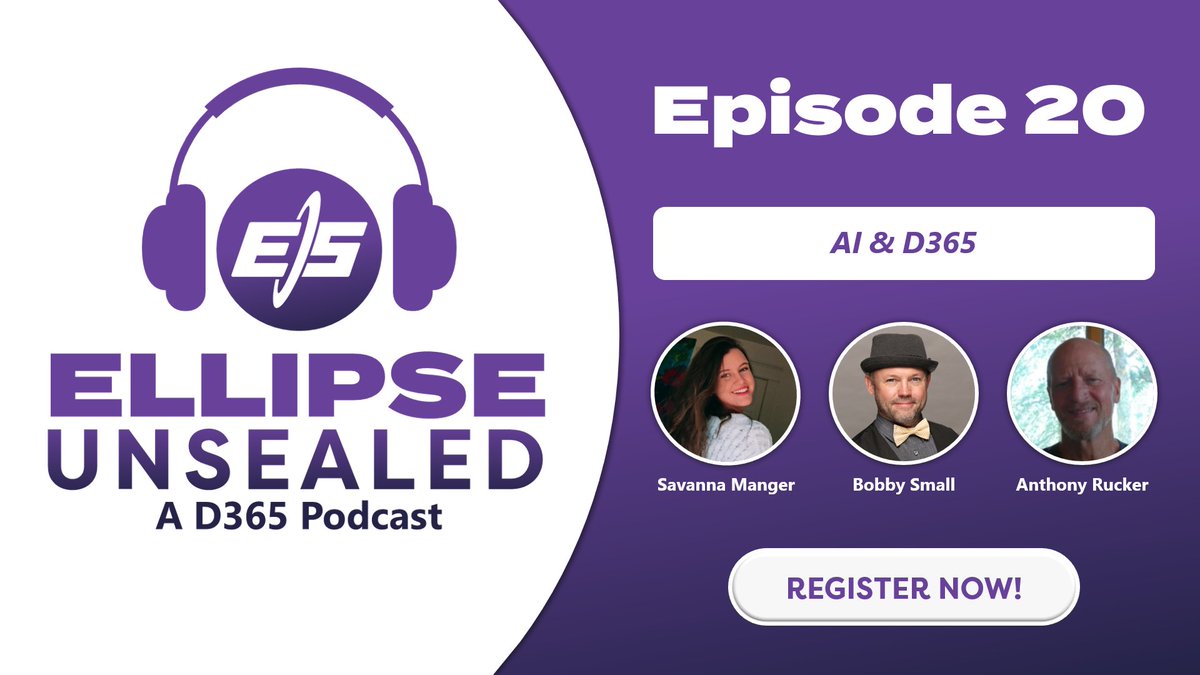 EllipseSolution's tweet image. Join us in our TWENTIETH PODCAST EPISODE as we dive into the realm of Artificial Intelligence - featuring hot topics including:
🌟Artificial Intelligence governance
🌟AI in Dynamics 365
🌟Why AI adoption is important

Listen here - youtu.be/KbP_GNKoyys
#Dynamics365AI