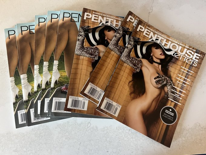 I&rsquo;ve got a few copies of my @Penthouse magazines I&rsquo;ll be signing and selling at @AEexpo today! Come get<a class="tags" href="/tag/penthouse">@penthouse</a><a href="/tag/onmfc"class="tags"><span>#onmfc</span></a>