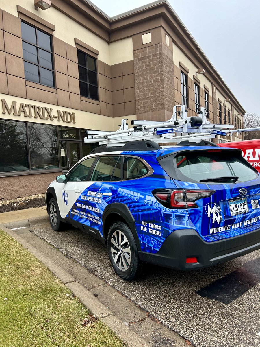 Matrix_NDI's tweet image. In the coming weeks, prepare for a visual transformation as we embark on the process of wrapping our vehicles! 🎨 Get ready to ride with us into a future full of innovation and style! 🚗 #MatrixNDIGrowth #VehicleWrap #BrandTransformation #InnovationJourney