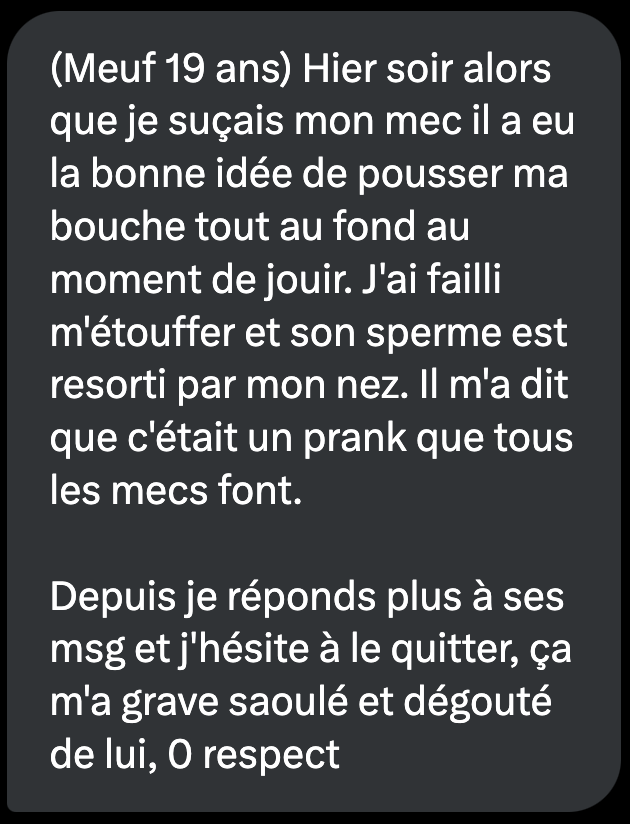 STORY COQUINE tweet media