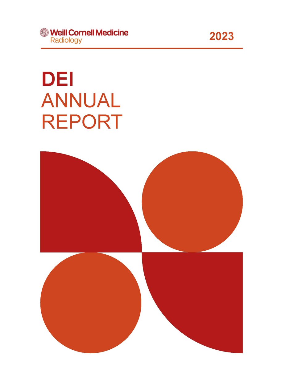 The @WCMRadDEI is pleased to share our 2023 Annual Report, featuring highlights, progress, and recurring themes across our work over the last year. Thank you to everyone who contributed to our success! @WCMRadiology @WCMDiversity @KemiMDRad @hjaramillogil bit.ly/3vZ7M5K