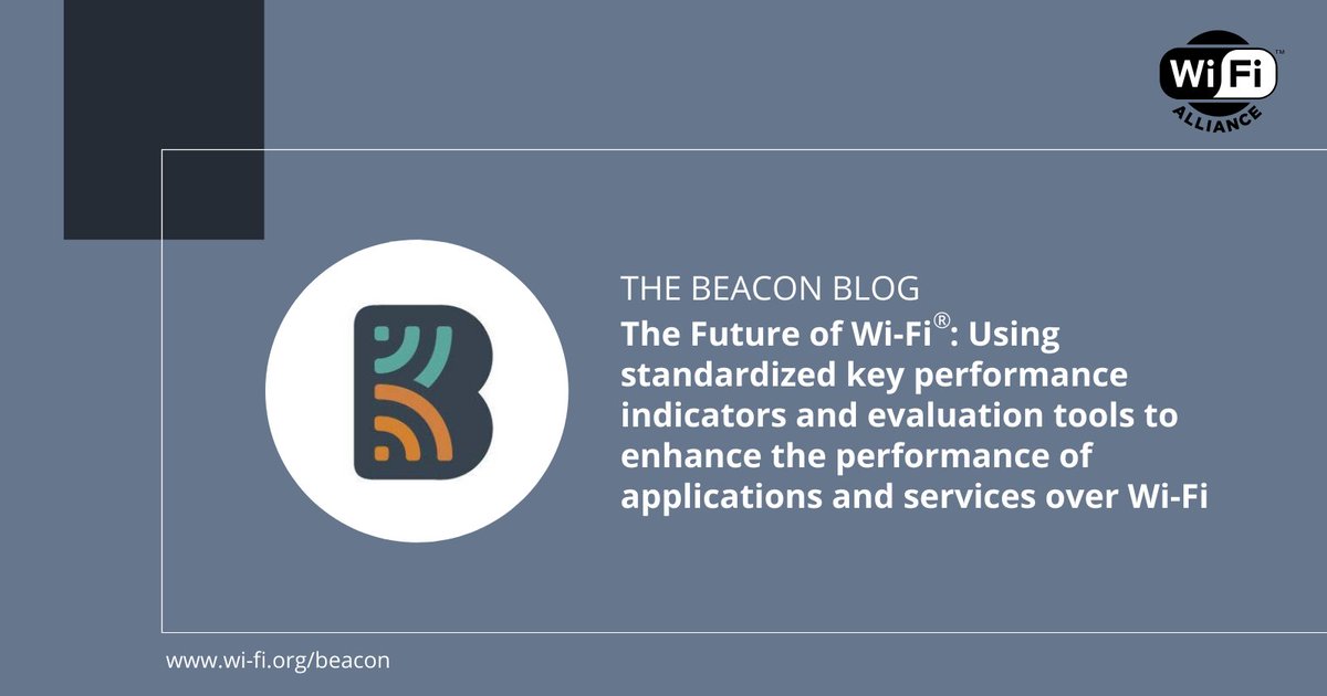 #WiFi industry leaders should use Wi-Fi performance indicators and device evaluation tools to deliver the seamless connectivity and superior quality that service users expect. Read #TheBeaconBlog for more: bit.ly/48O6b1d