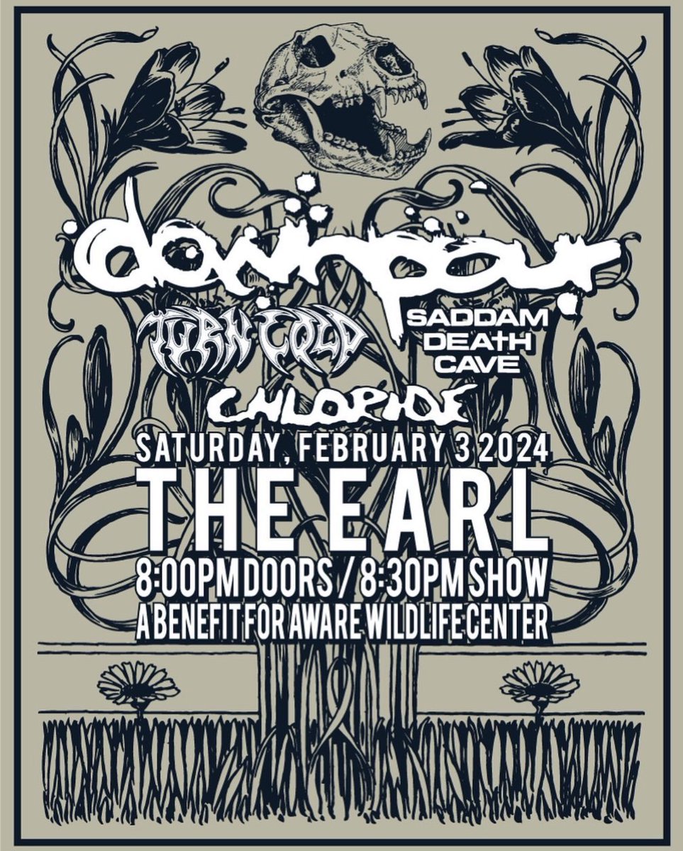 Downpour gig at The Earl next Saturday
