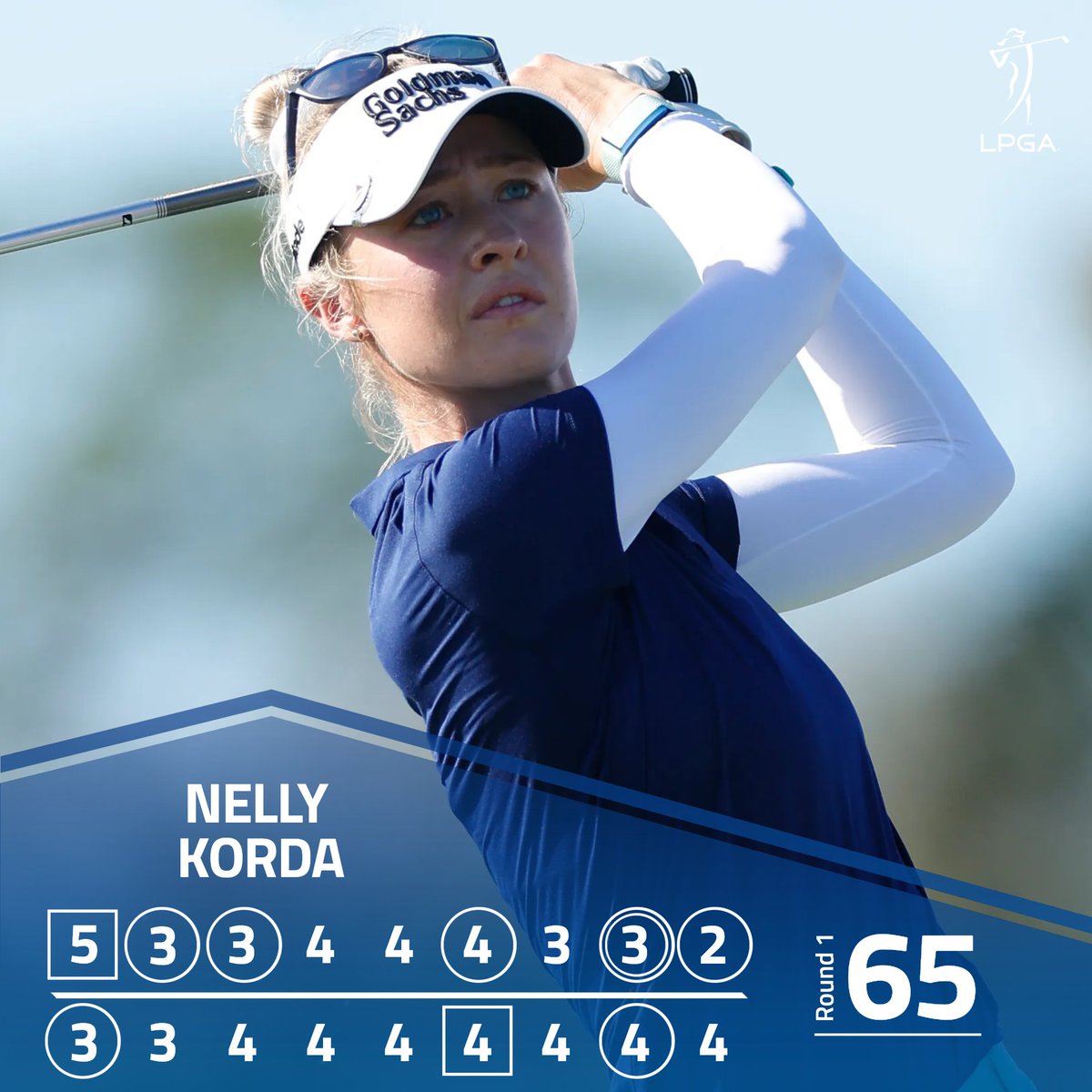 .<a href="/NellyKorda/">Nelly Korda</a> is riding high in her home state 🔥🏌️‍♀️