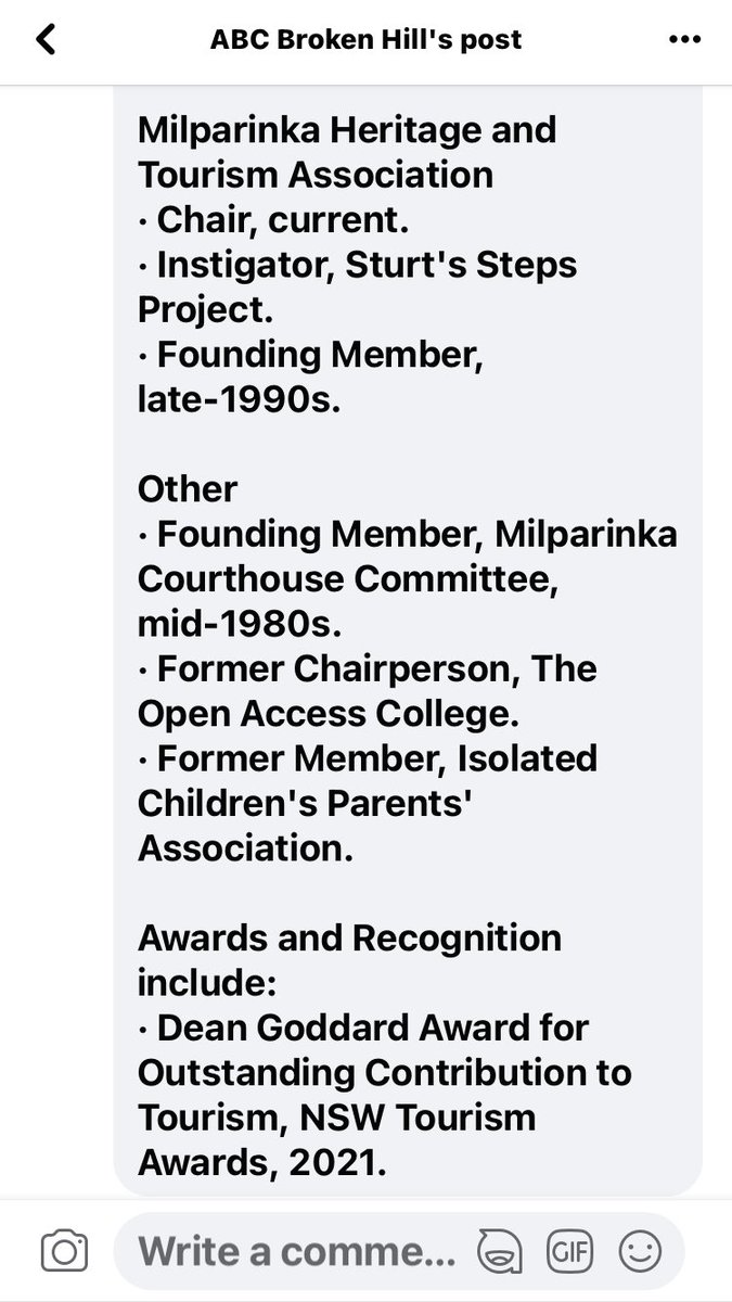 Very proud of my mother Ruth Sandow on being awarded an OAM today for service to the community.