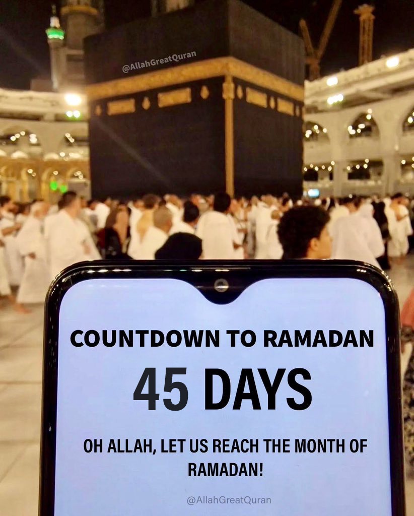 Ramadan is coming.
#BlessedRamadan