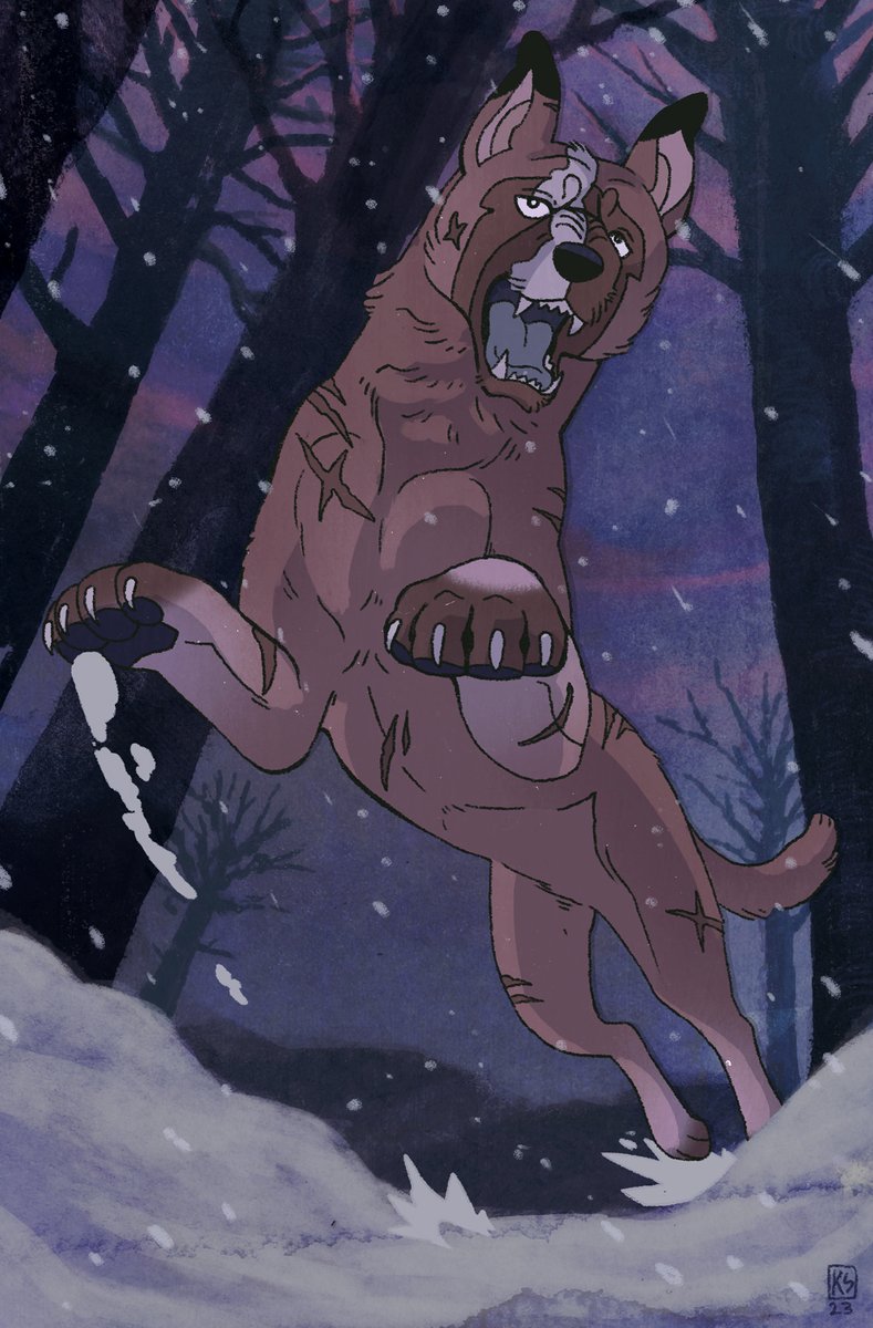 mischievous_cur's tweet photo. Been really into drawing in cel animation style this winter. Here's Ginga-esque Hivri https://t.co/W6esJ3Klva