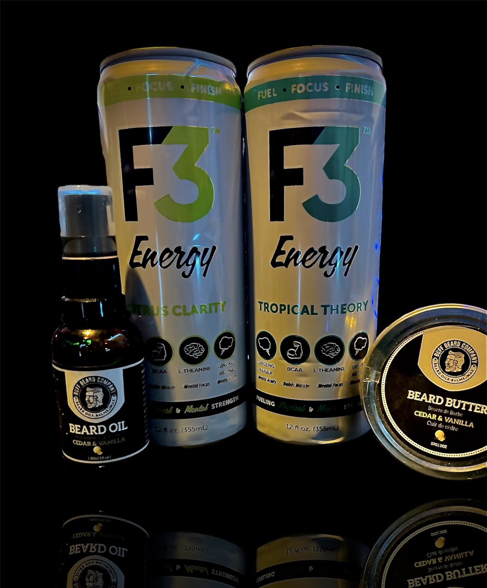 CrightonTTV's tweet photo. What’s the best combo to get you through the day?!? 

Mine:  This!  

https://t.co/W3Rc40ibPw - code : ELCAPIDAN 

https://t.co/QUfA8squeA - code: CRIGHTONTV 

@ElCapiDan15 
@F3Energy 

#combo #F3 #Buff #buffbeard #buffbeardco #beautiful #magical #whatsyours #thursdayvibes #vibecheck