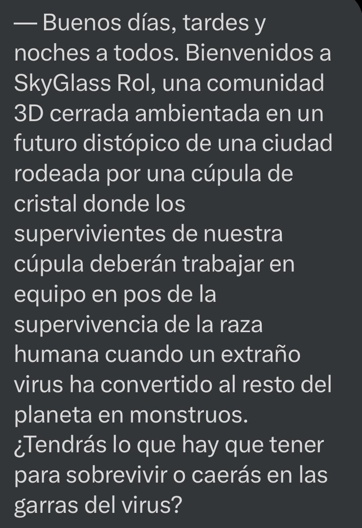 MmamiaCf's tweet photo. 🌻: SkyGlass es un rol cerrado, están buscando llenar los cupos que tienen disponibles y prometen tramas, juegos y demás. 

Yo entraría solo por la foto que tienen de perfil (es decir, solo por verla, ay)
Ya saben qué hacer, vayan a seguirles. 

( @SkyGlassPromo ) https://t.co/69RRXrIfeY