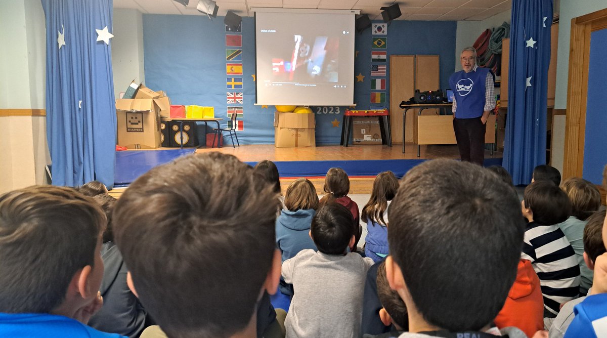 Nos han visitado representantes del Banco de Alimentos de Madrid para darnos unas charlas muy interesantes sobre la importancia de no desperdiciar los alimentos y sobre la crucial labor que esta organización hace para ayudar a los más necesitados.
<a href="/bancoalimadrid/">BancoAlimentosMadrid</a>
<a href="/CEIP_VFerrer/">CEIPVicenteFerrer</a>