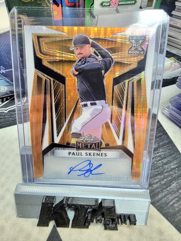 KTAuthentics's tweet image. Recent Hits from @Leaf_Cards Metal Baseball #ktabreaks #LeafCards #LeafBaseball #LeafMetal #Baseball #MLB #Baseballcards #sportscards #collect #groupbreaks #casebreaks #breaks
.
.
.
Join a group break at 
ktabreaks.com