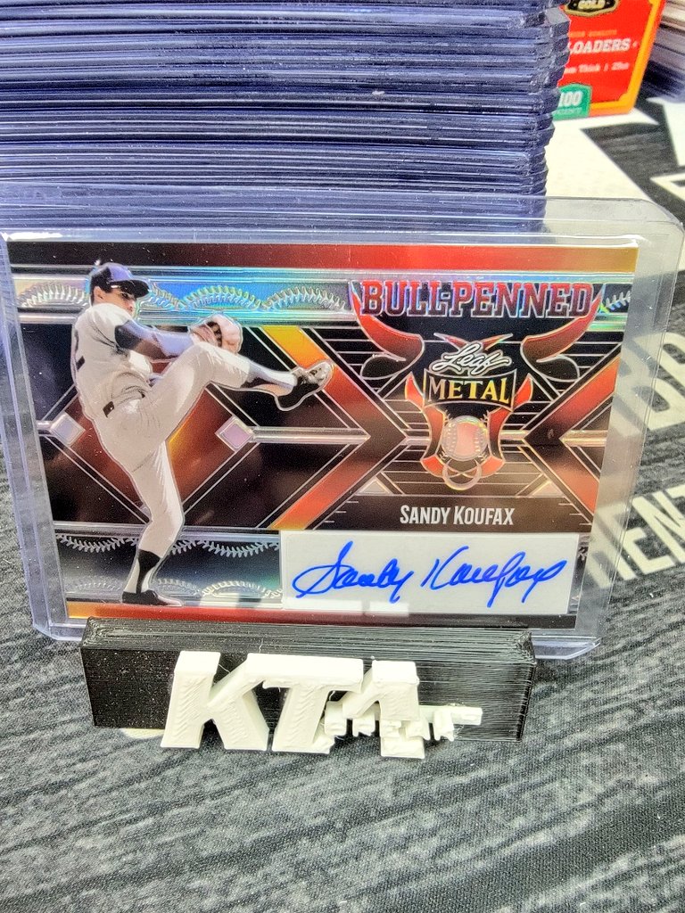 KTAuthentics's tweet image. Recent Hits from @Leaf_Cards Metal Baseball #ktabreaks #LeafCards #LeafBaseball #LeafMetal #Baseball #MLB #Baseballcards #sportscards #collect #groupbreaks #casebreaks #breaks
.
.
.
Join a group break at 
ktabreaks.com