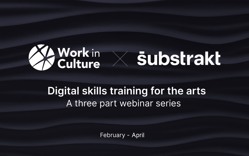 We've partnered with @substrakt, a digital agency that specializes in arts and culture, to offer a free, three-part webinar series to the WIC community this winter and spring! Get practical guidance on digital skills for the arts. Registration is open now! workinculture.ca/announcing-a-n…