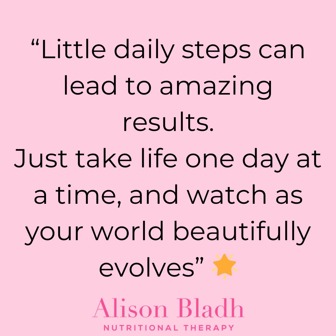 Small daily changes in nutrition and lifestyle can lead to big results. It’s about consistent steps, not leaps. Every healthy choice adds up to a beautiful transformation. 🌱 #HealthyHabits #OneStepAtATime #DailyGrowth #JourneyToWellness