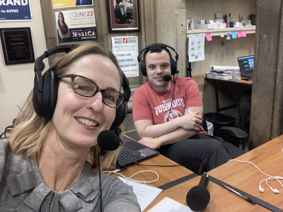 Thanks for having me in studio to talk child care <a href="/poozer87/">David Lombardo</a>! <a href="/SchuylerCenter/">Schuyler Center</a> <a href="/EmpireStateCCC/">Empire State Campaign for Child Care</a>