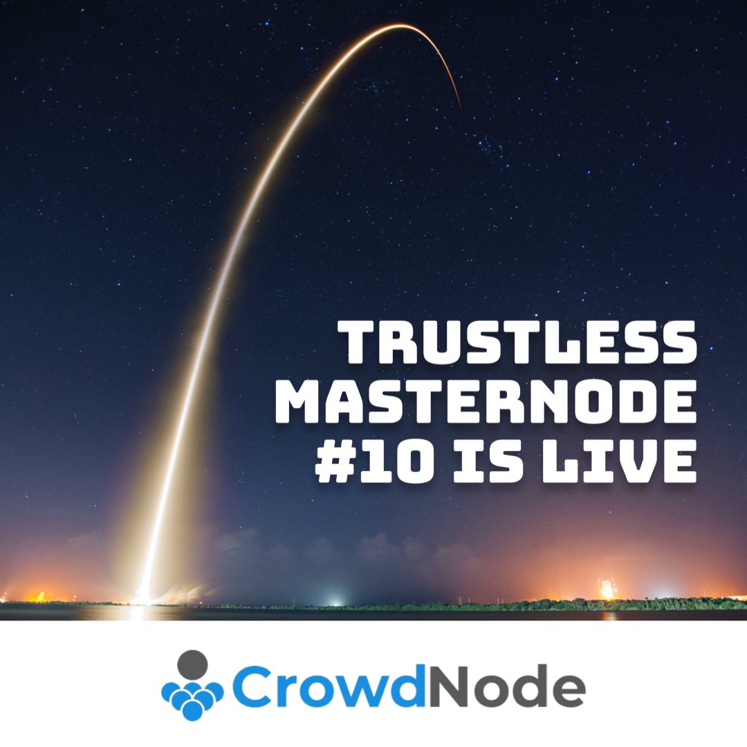 101.000 Dash bound in masternodes: ✅ 20 Evonodes - 80k Dash ✅ 11 trusted masternodes ✅ 10 trustless masternodes
