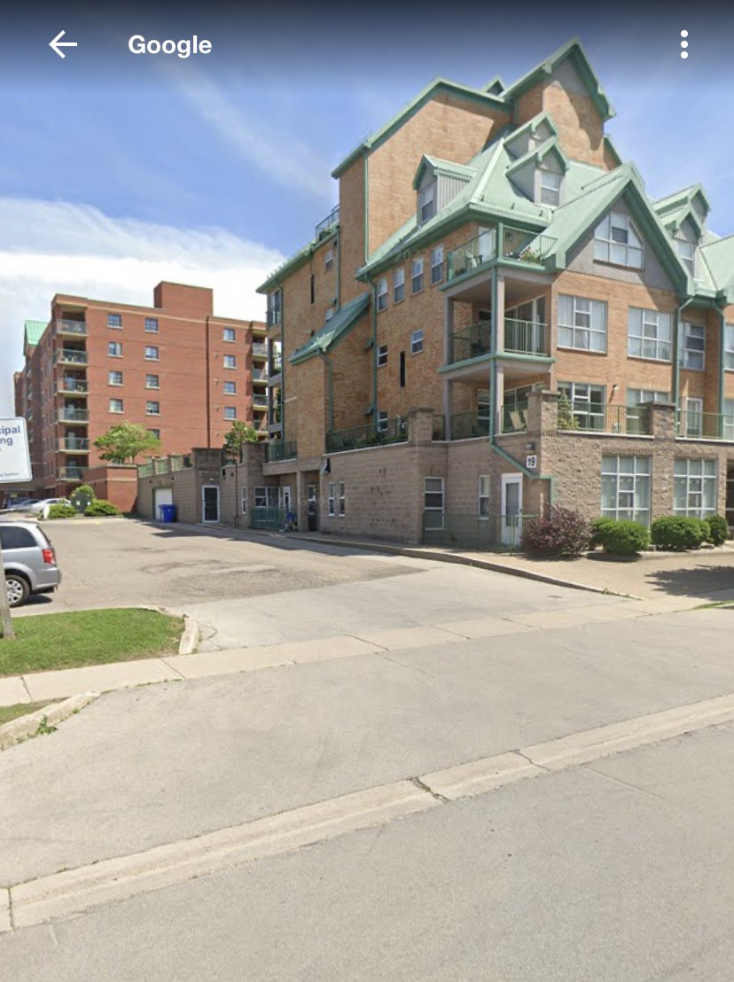 BeachLoverOnt's tweet photo. @JoeyColeman Ok a quick Google maps search shows
1) “Veterans Lane” - looks more like a parking lot?
2) right beside #13 is a 6 storey building and behind it a 7 storey building.
Seems the concern is more about the “affordable” part than the height or density part.
Shameful
#HamInt https://t.co/QPL8WJBcYu