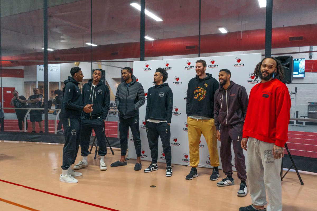 Big shoutout to the <a href="/Raptors/">Toronto Raptors</a>! Thanks for spending the day with us and unlocking some awesome new memories! #WETHEVILLAGE #WeTheNorth