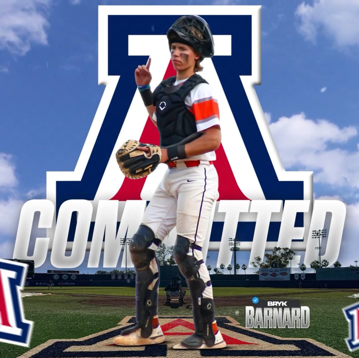 I am blessed and excited to announce my commitment to the University of Arizona. First of all, I’d like to thank God for giving me this opportunity to achieve this goal of mine. I’d also like to thank my parents, friends, family, coaches, and mentors that helped me along the way.