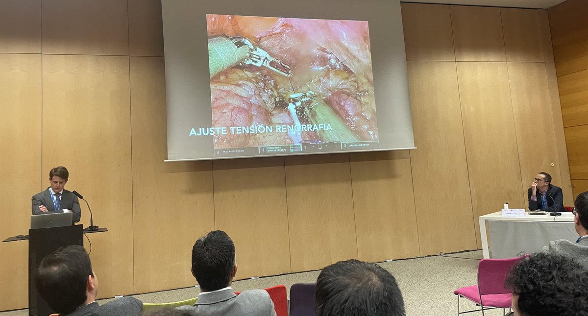 First day at #LELR24 presenting 6 surgical videos of various robotic and laparoscopic approaches at our institutions: Instituto de Urología De la Peña-Hidalgo-Alonso y Gregorio and Hospital Universitario Príncipe de Asturias. @InfoAeu @ResidentesAEU