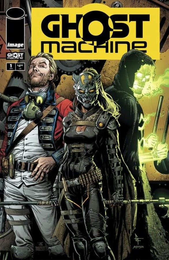 '...delivers a smorgasbord of comic book goodness, opening up a variety of new worlds to readers.' Check out the @AIPTcomics review of GHOST MACHINE! ow.ly/srzG50Quvg9