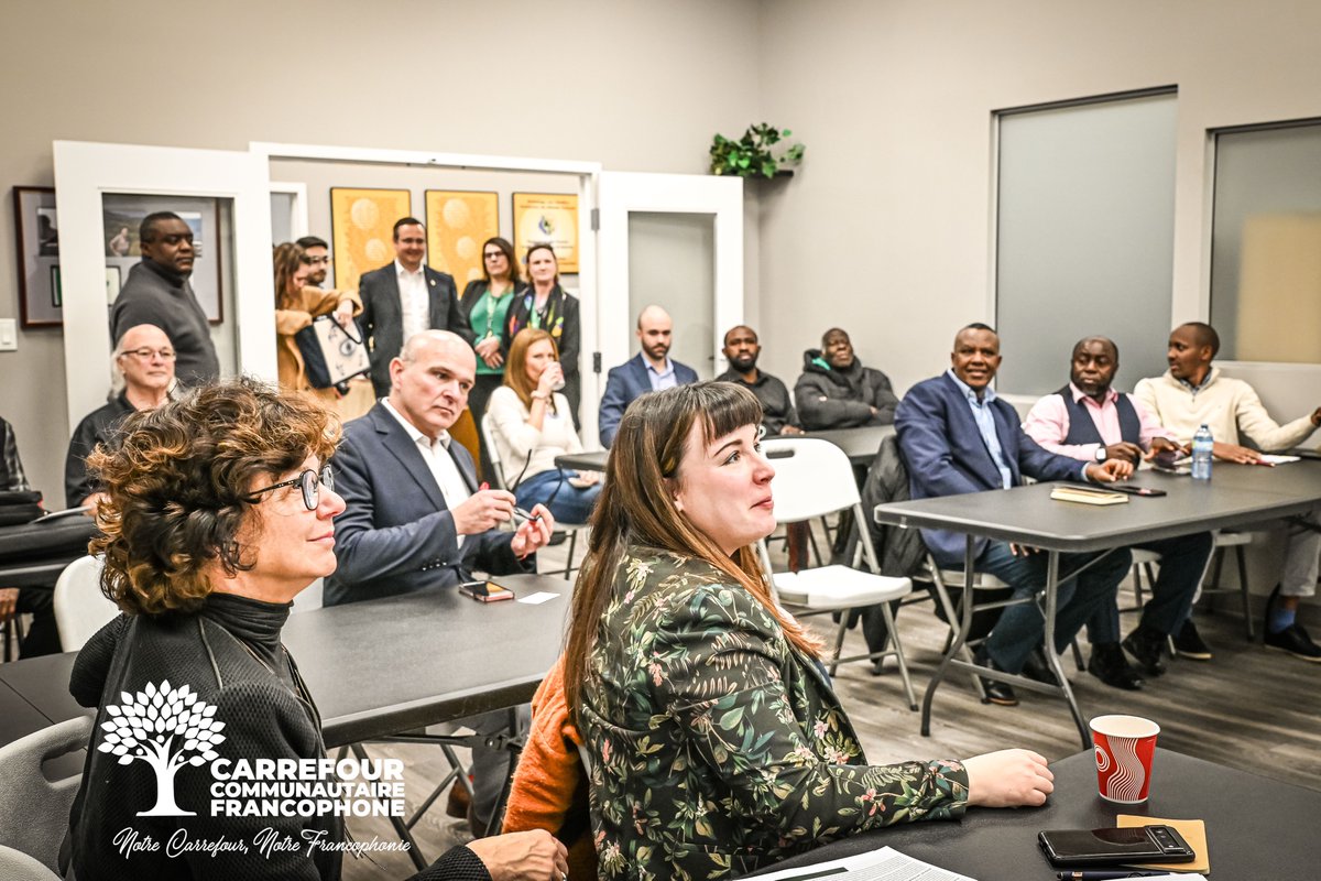 Le Carrefour communautaire francophone honoré de la visite du Ministre de l’emploi, l’Hon. Randy Boissonnault - Mercr. 24 janvier 2024
ccfwek.org/le-carrefour-c…