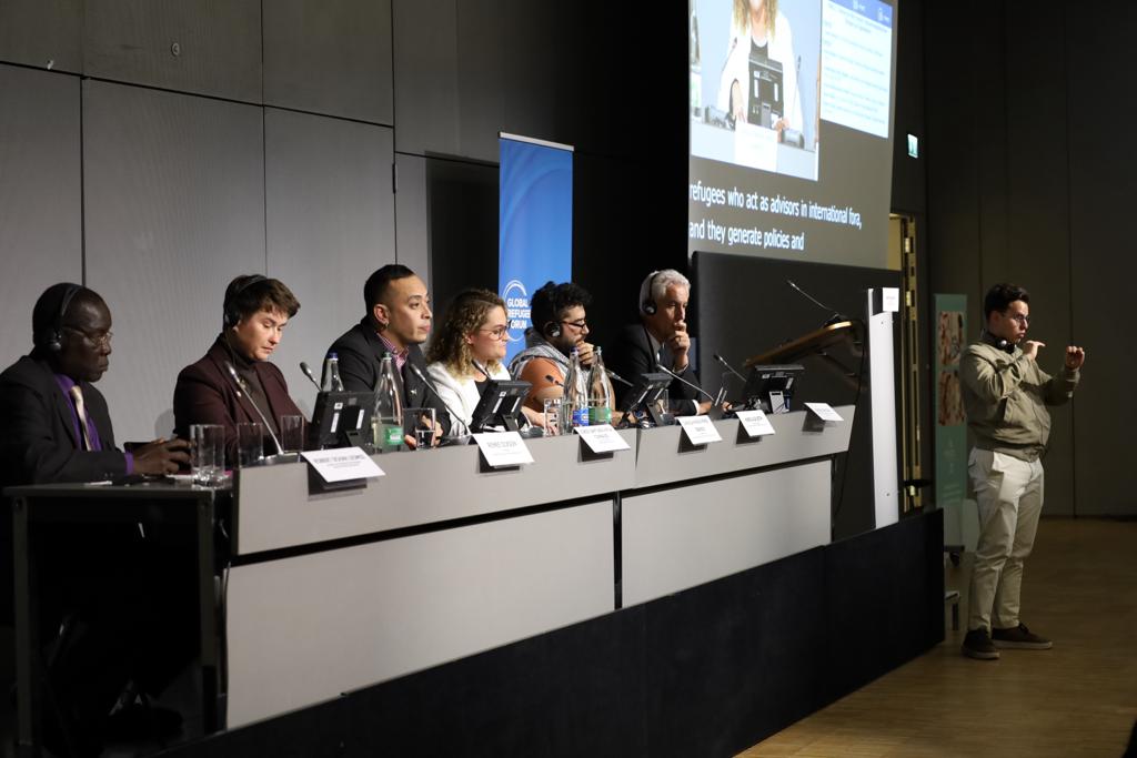 R-SEAT's Latin American Regional Coordinator was one of the panelists at the “Meaningful Refugee Participation: How Partnerships with Forcibly Displaced and Stateless People Improve Policies and Solutions' official side event at the Global #RefugeeForum. @Perezobada remarked,