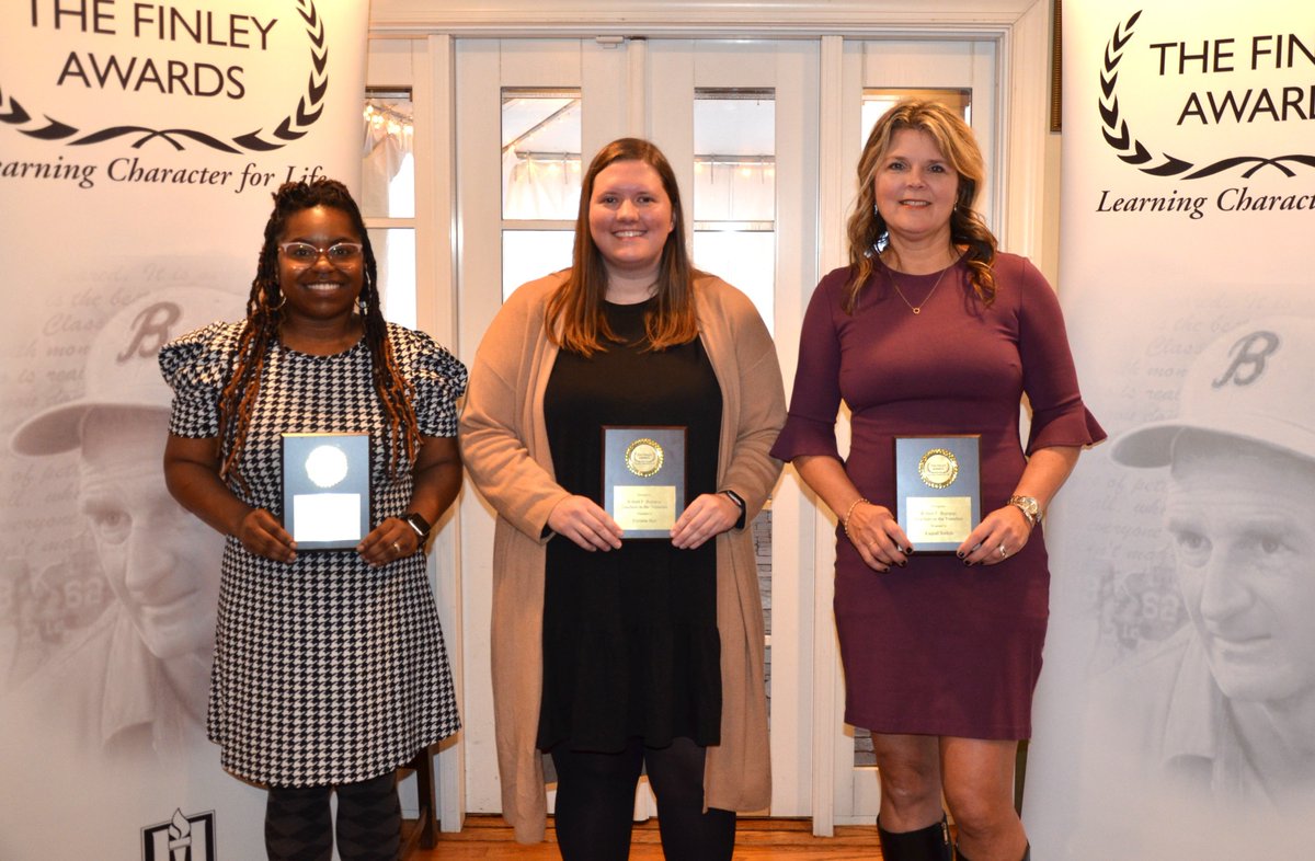 Today, we celebrated educators for leading with character & going above & beyond at the 2024 Robert F. Bumpus Teacher in the Trenches Character Awareness Awards Breakfast! Read more about the award winners here: bit.ly/47OI5SM @DeerValleyElem @simmonsbucs @SpainPark