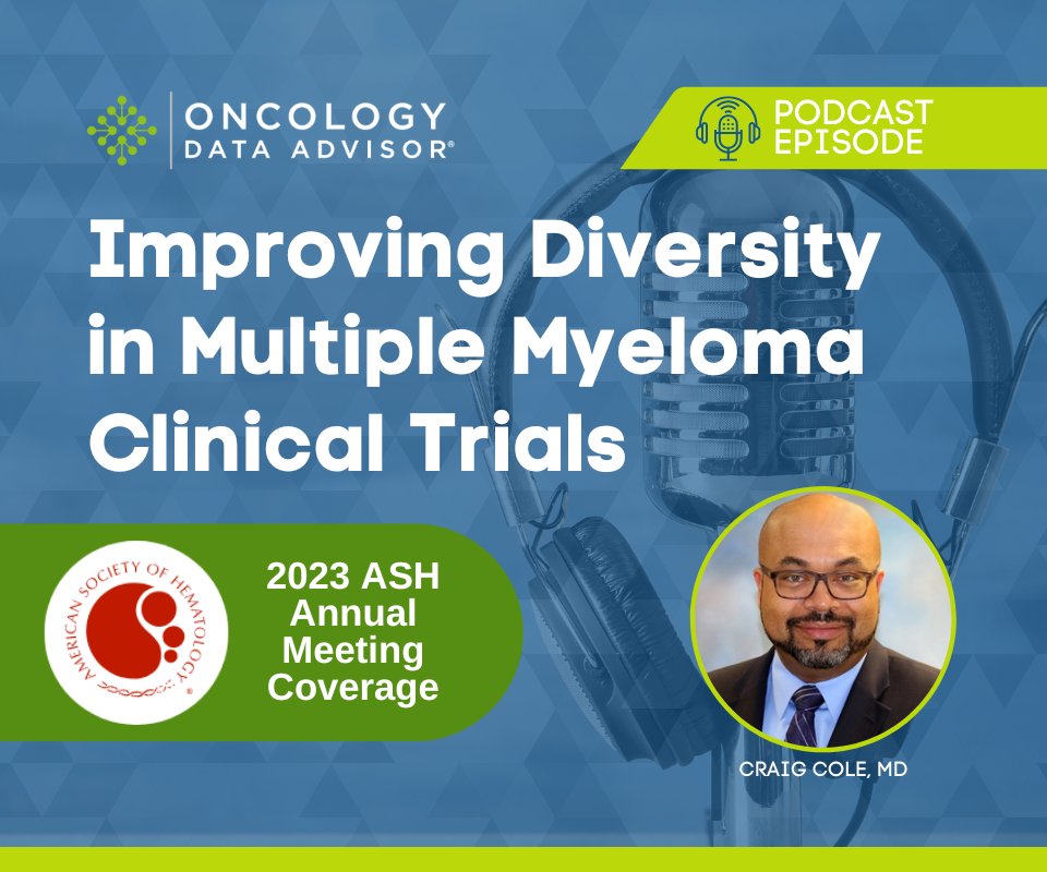 At #ASH23, @CraigEmmittCole sat down with #OncData to share his passion for improving #diversity in multiple #myeloma clinical trials and how to help raise awareness in order to address this issue both within the #community and on a #global scale. oncdata.com/news/improving… #mmsm