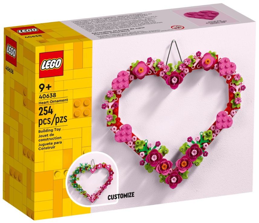 Toys N Bricks on X: [US] LEGO Heart Ornament & LEGO Cherry Blossoms  In-Stock at  (Backorder at LEGO Shop) – Great Gifts for Valentine's &  Lunar New Year   /