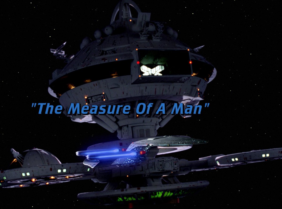 fmfagan's tweet photo. It doesn’t get much better than tonight’s TNG episode. It should’ve also been the first Starfleet JAG episode. 

#AllStarTrek #TNG #MeasureOfAMan https://t.co/PocYYTJKw9
