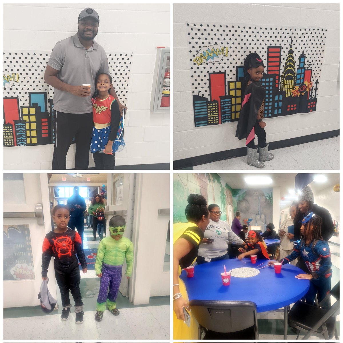 Amazing STEM Night with the Superheroes at Luella Elementary!! Great time with families and fun STEM activities! #lovemycommunity @HenryCountyBOE @conrad_blades @chari_cowan @LuellaES_HCS