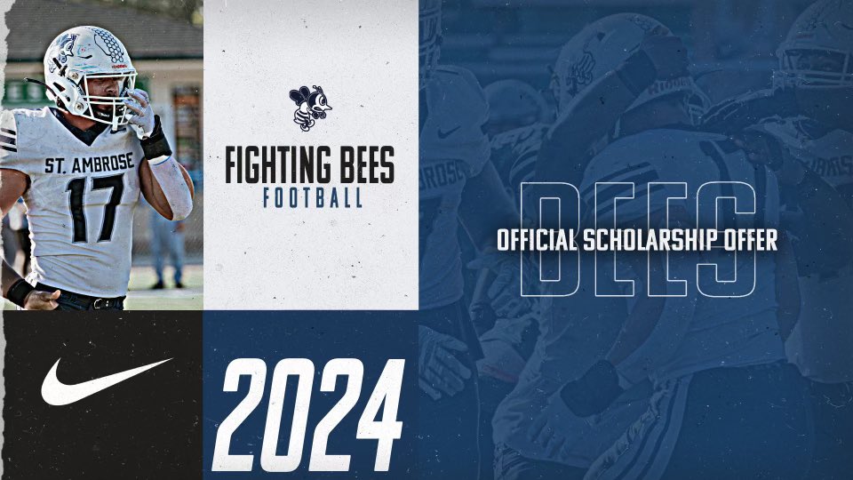 Colin McLaughlin (@colmclaughlin10) on Twitter photo After a great conversation with <a href="/MMcKay_SAU/">Matt McKay</a> , I’m blessed to receive an offer from St. Ambrose University! <a href="/FightingBeesFB/">St. Ambrose Football</a>
<a href="/RedHawkFB/">Marist Football</a> <a href="/HonorGloryFame/">Marist HS Athletics</a> <a href="/PrepRedzoneIL/">Prep Redzone Illinois</a> <a href="/EDGYTIM/">Timothy “EDGYTIM” OHalloran</a> After a great conversation with <a href="/MMcKay_SAU/">Matt McKay</a> , I’m blessed to receive an offer from St. Ambrose University! <a href="/FightingBeesFB/">St. Ambrose Football</a>
<a href="/RedHawkFB/">Marist Football</a> <a href="/HonorGloryFame/">Marist HS Athletics</a> <a href="/PrepRedzoneIL/">Prep Redzone Illinois</a> <a href="/EDGYTIM/">Timothy “EDGYTIM” OHalloran</a>