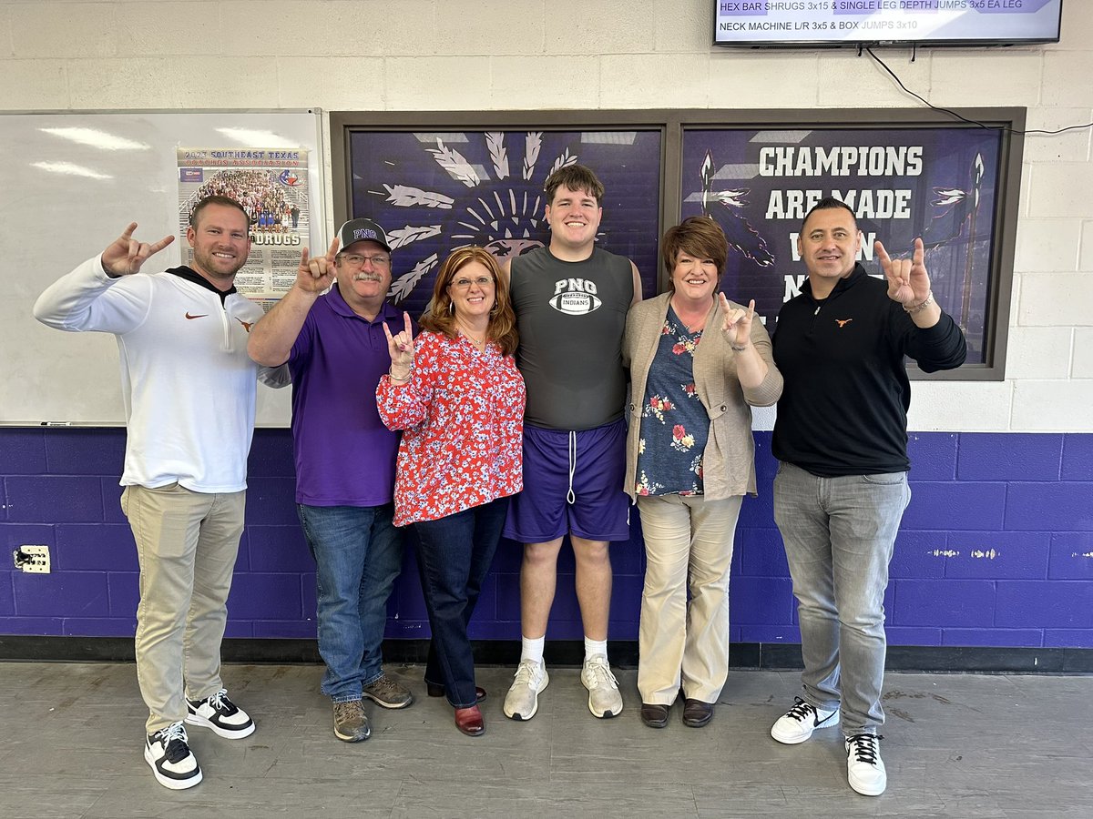 Thank you for the visit @CoachSark #hookem @CoachJosephPNG @ScaryMcCrary