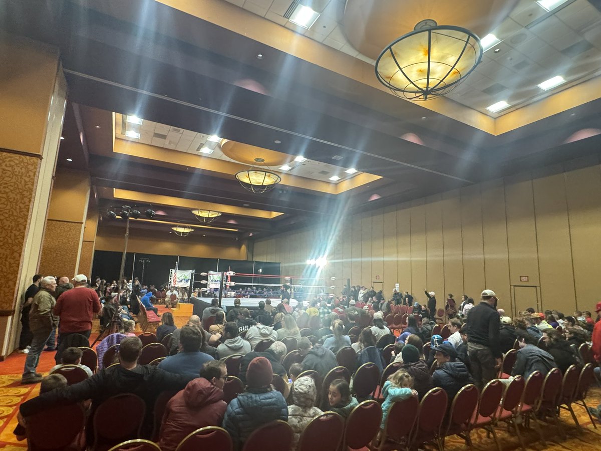 Setup this past weekend in Rogers, Arkansas for <a href="/OMWinfo/">Ozark Mountain Wrestling</a>