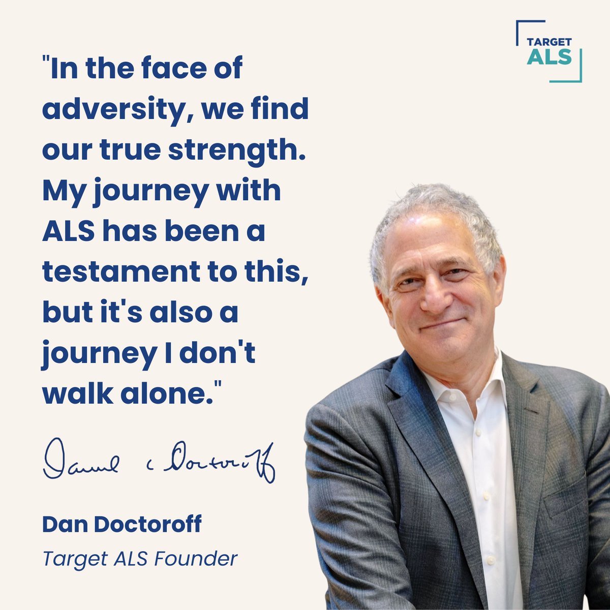 In a recent episode of the #FutureForward Podcast, Dan shares his personal experiences with #ALS, how it has reshaped his perspective, and his relentless efforts in pioneering research and treatment options for this disease. Listen now: bit.ly/47KmsmD #EveryoneLives