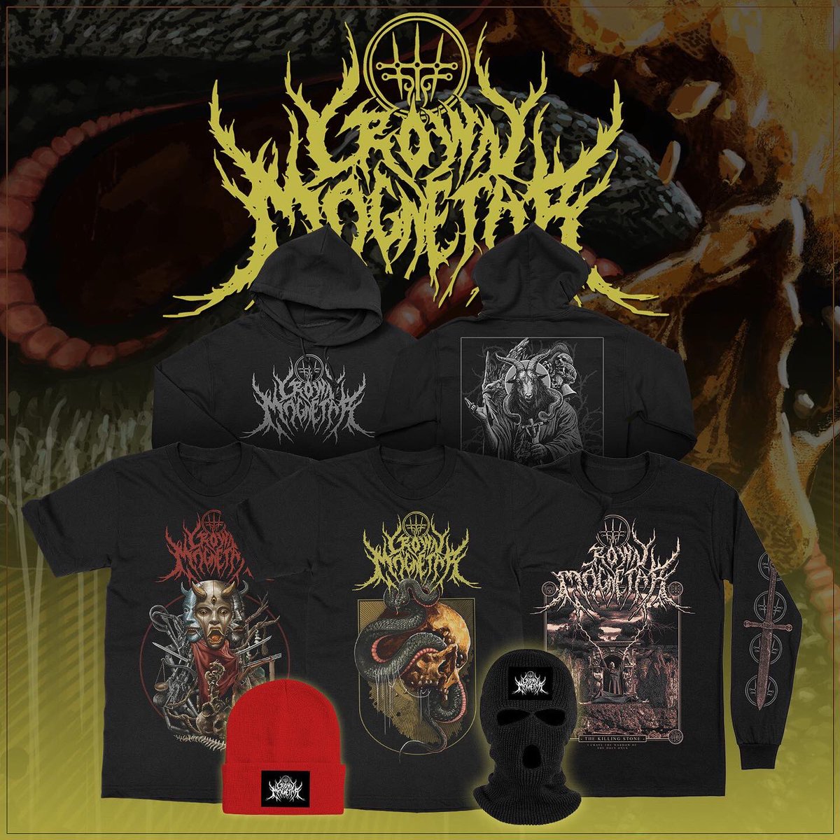 New @CrownMagnetar merch is up on @IndieMerchstore now, grab something while it’s available 🖤