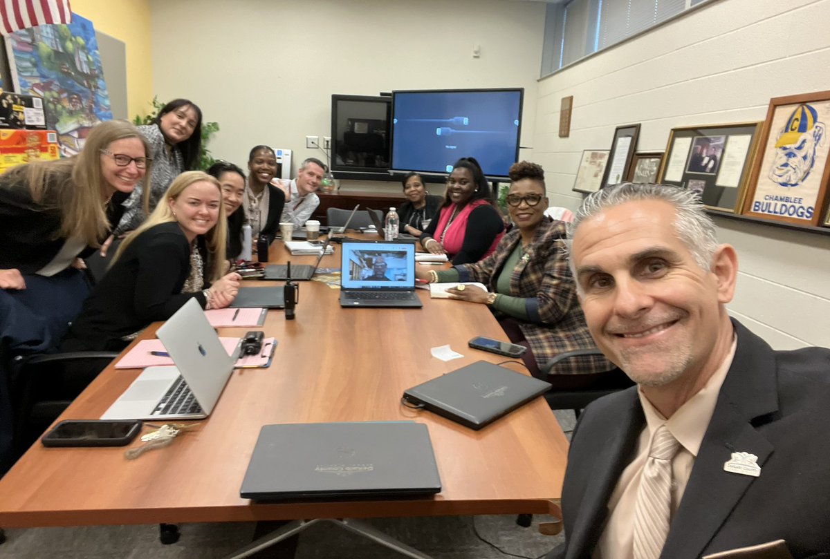 Loved Learning about the master scheduling, teacher collaboration, and student support innovations underway at Chamblee HS under the leadership of Principal @gfbarnes05. Fabulous Reality Check today - and always great to be back where it all started for me @DeKalbSchools!